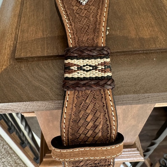 Larry Mahan Leather Belt - Picture 6 of 11